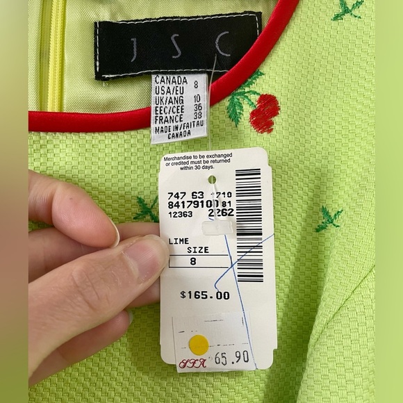 Vintage Lime Floral Romper - Picture 4 of 9